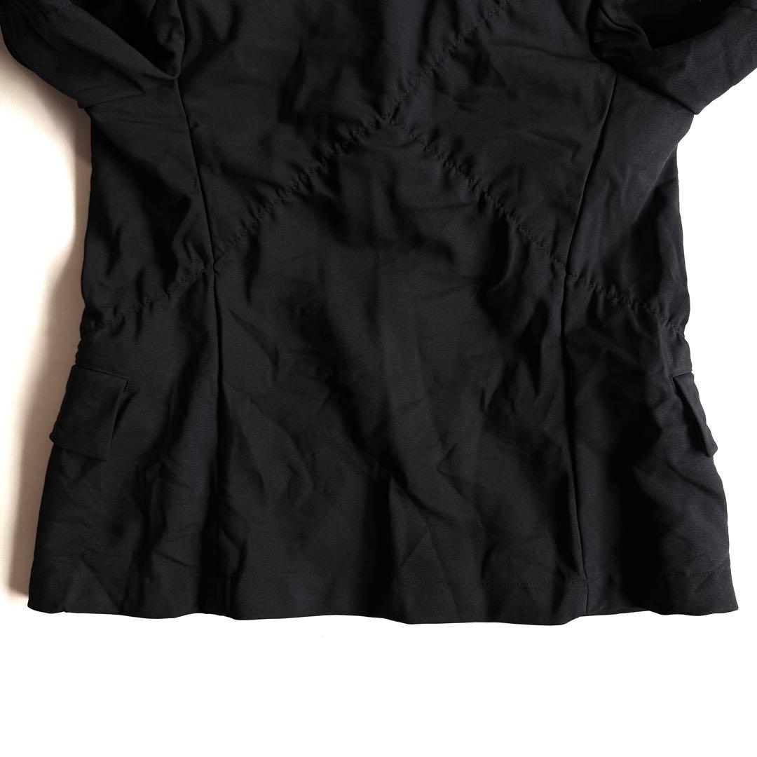 《新品》 コムデギャルソン コムコム ステッチ ジャケット ブラック M