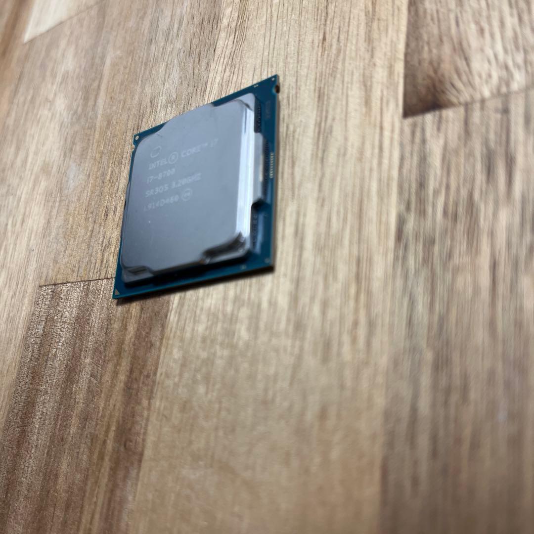 【ジャンク未動作確認】Intel Core i7-8700 CPU