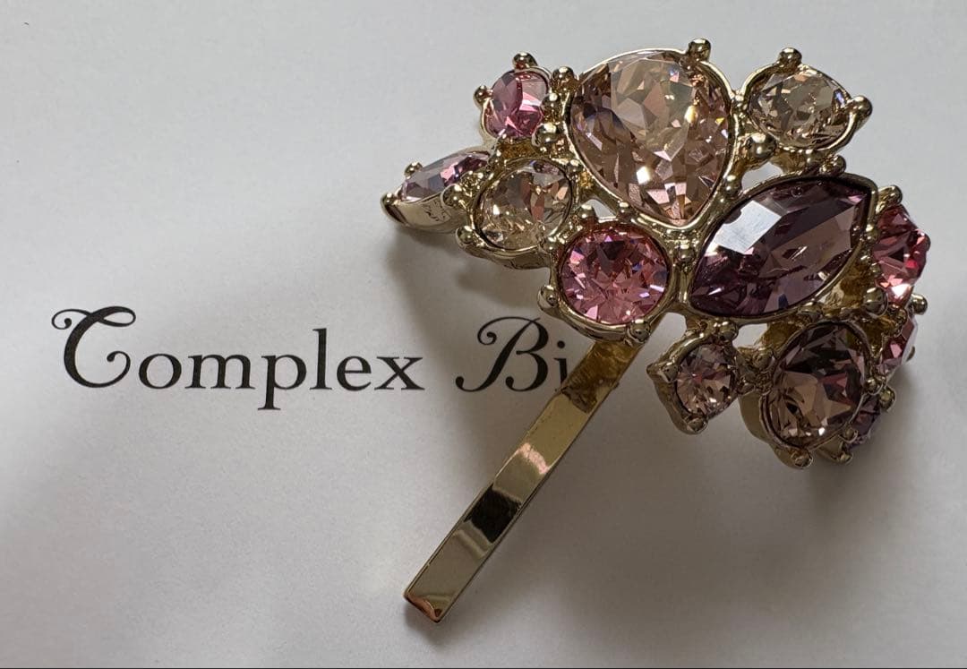 【新品未使用】Complex Biz クリスタルブライト ポニーフック