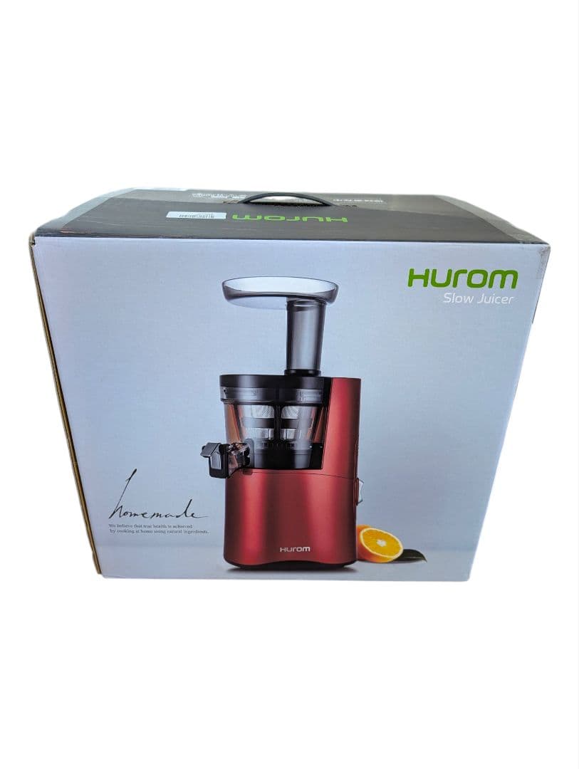 【未使用品】ヒューロム スロージューサー H-AA HUROMU ホワイト