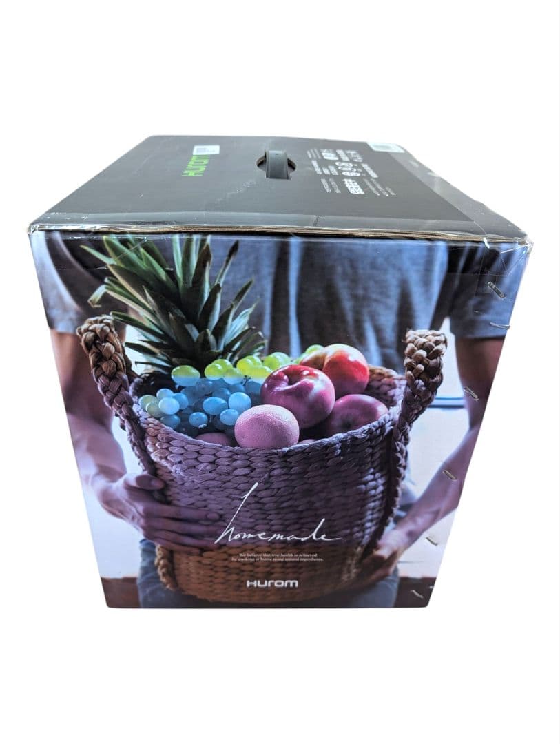 【未使用品】ヒューロム スロージューサー H-AA HUROMU ホワイト