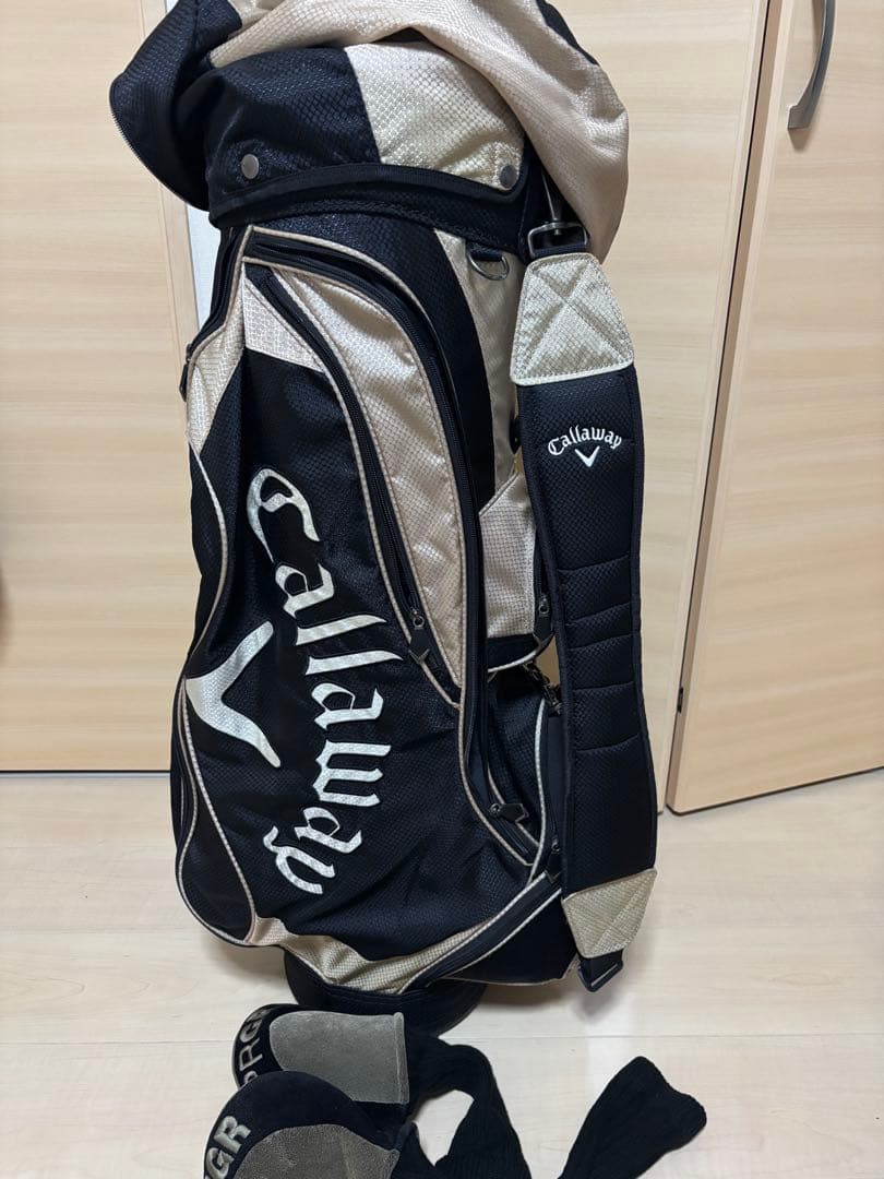 ゴルフクラブメンズフルセット　バッグ付き初心者、練習用　右利き