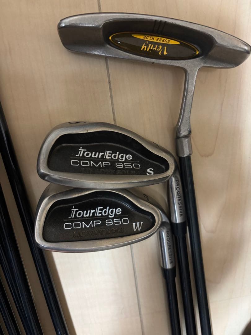 ゴルフクラブメンズフルセット　バッグ付き初心者、練習用　右利き