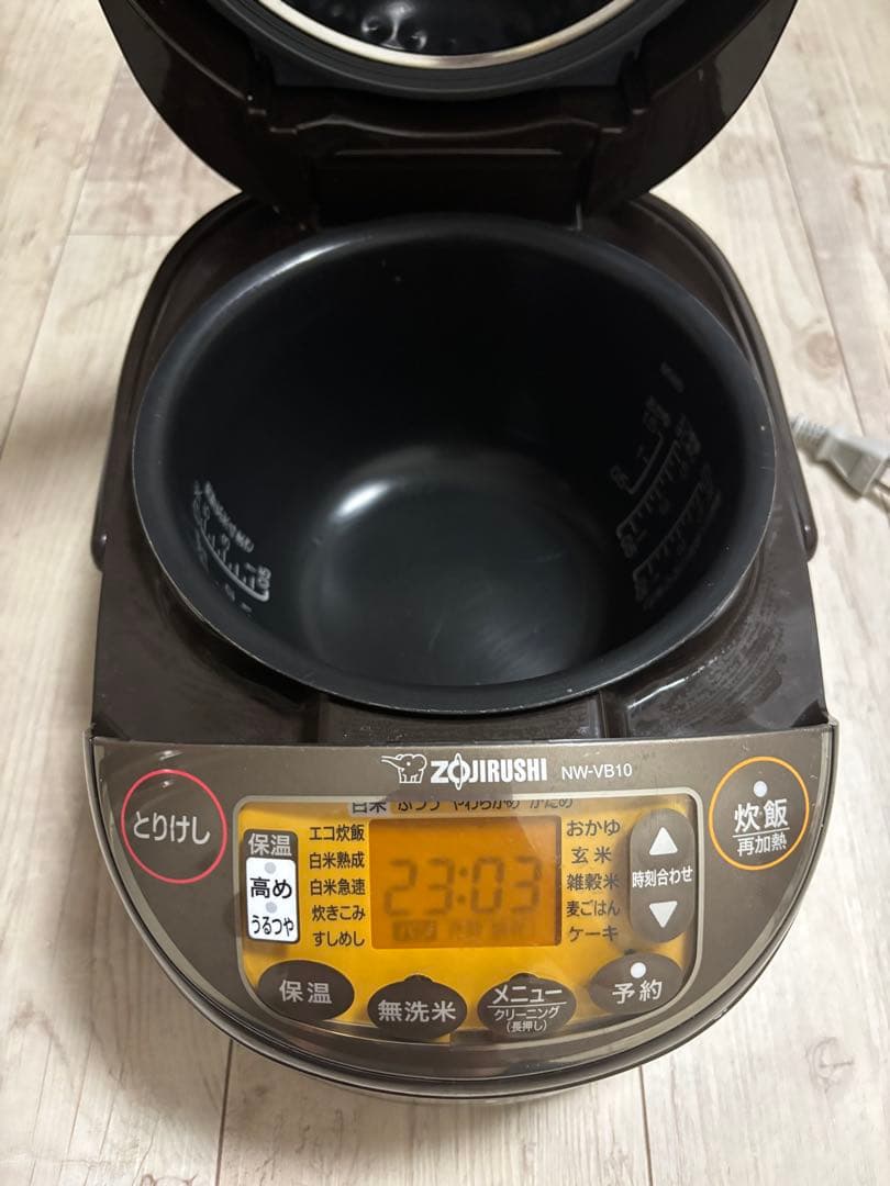 Zojirushi 炊飯器 NW-VB10 ブラウン