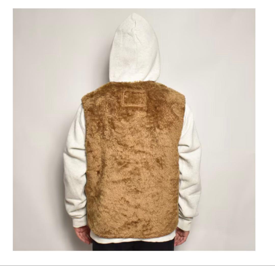 US オリジナル　Barbour フリースジップアップベスト ブラウン