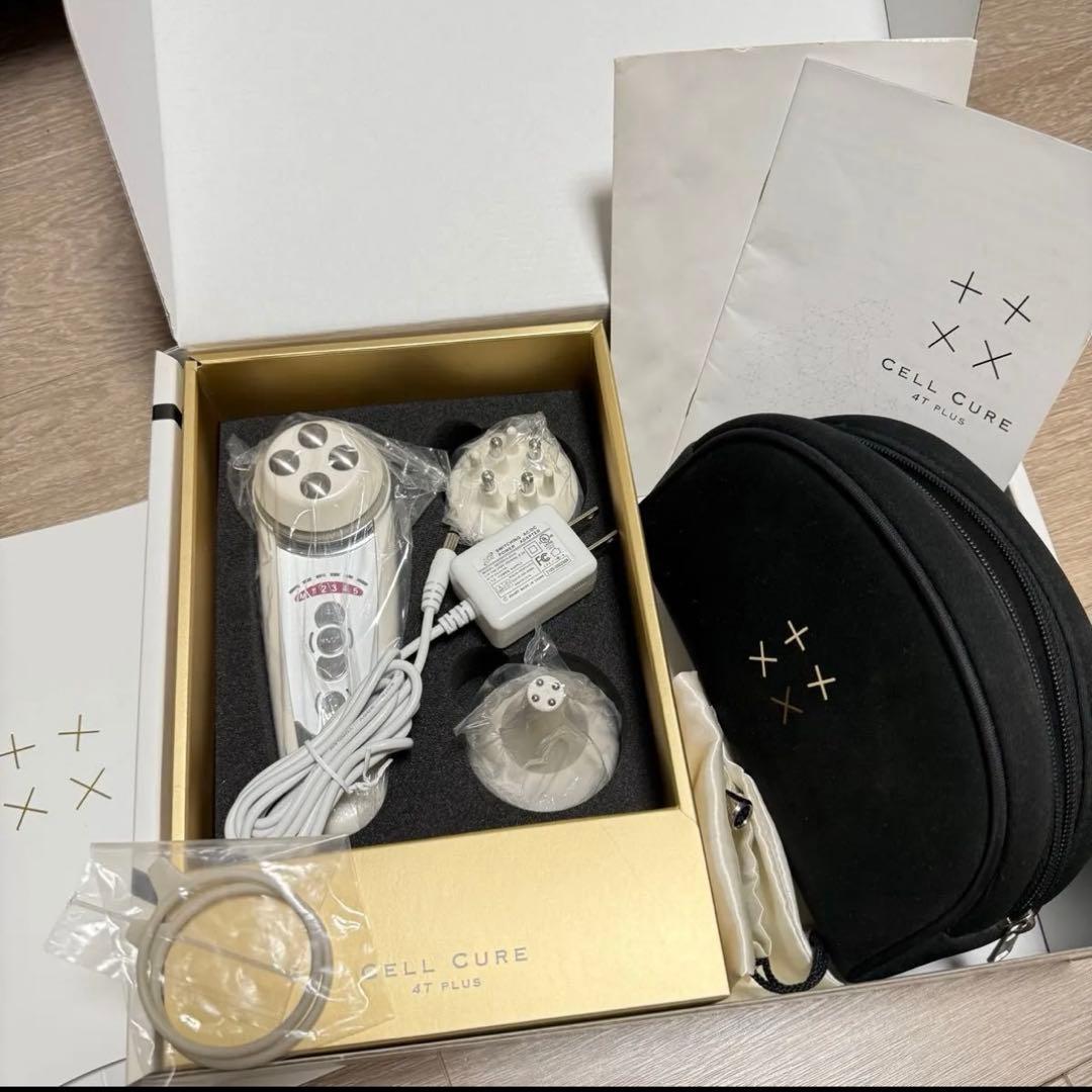 【美品】ベレガ セルキュア4Tプラス リニューアル版 美顔器2023/7 エステ