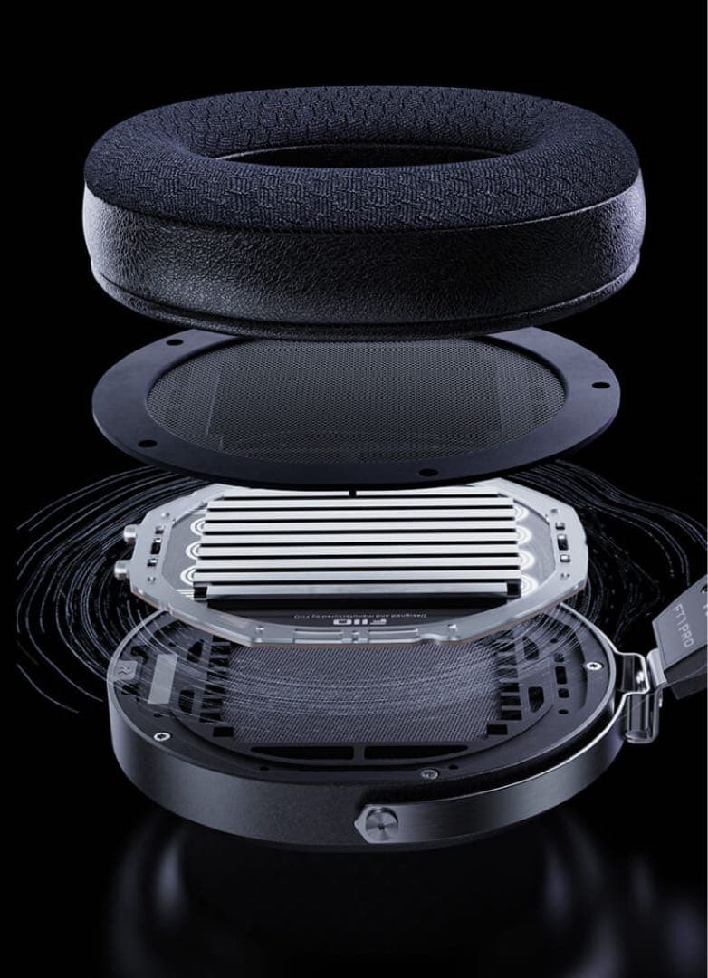 【美品】FiiO FT1 PRO 大口径平面磁界ドライバー搭載の開放型ヘッドホン