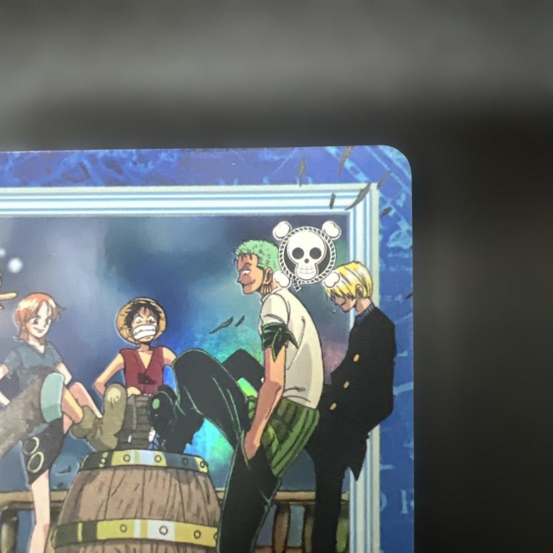 初期 絶版 ワンピースカードダス ハイパーバトル ルフィ海賊団 S57 進水式