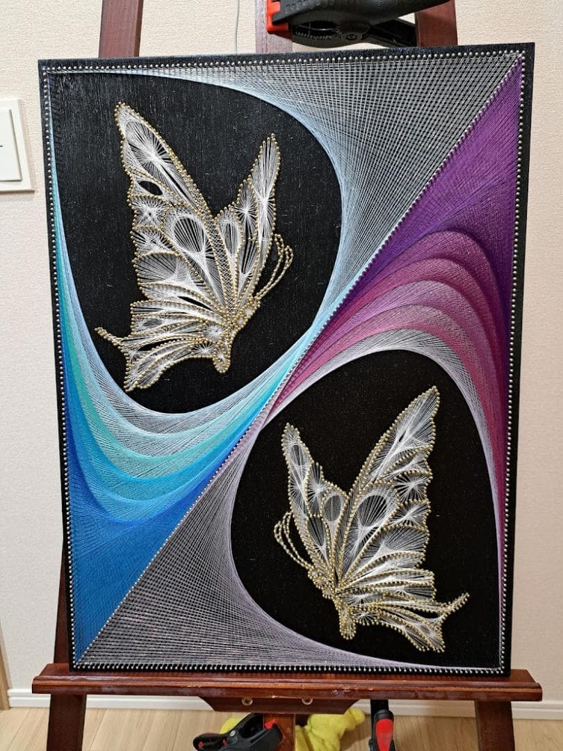 ストリングアート（儚い舞）