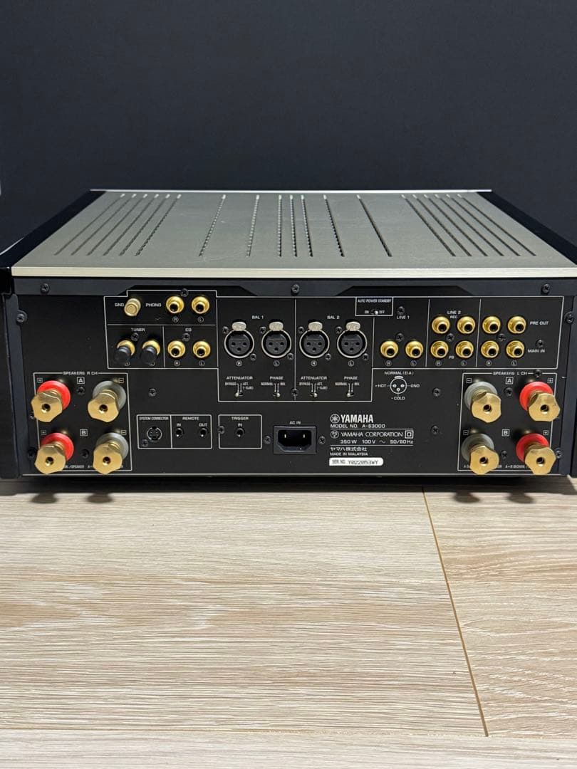 【極美品】YAMAHA A-S3000 プリメインアンプ
