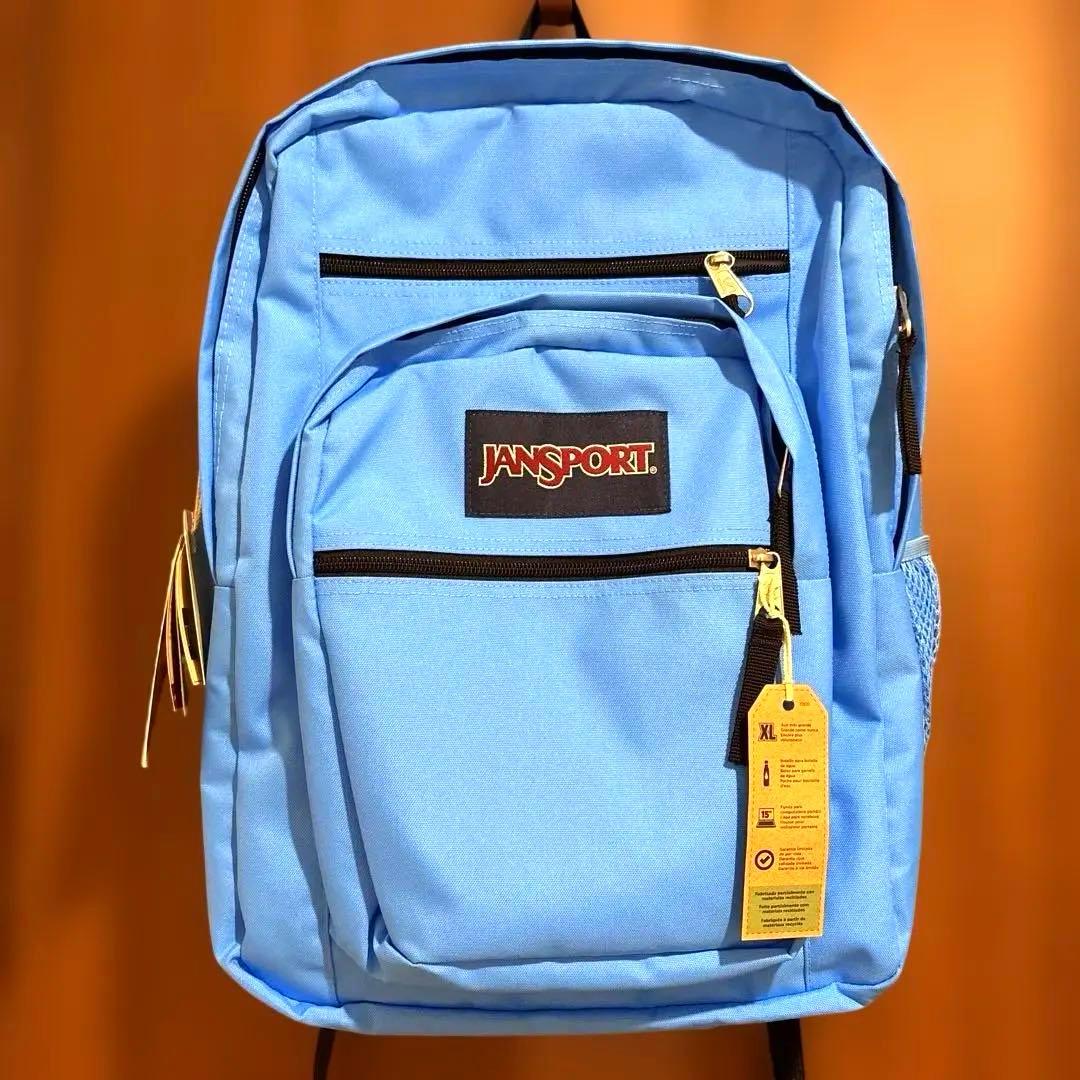 【新品タグ付き】JANSPORT XL 青 リュック・バックパック　ライトブルー