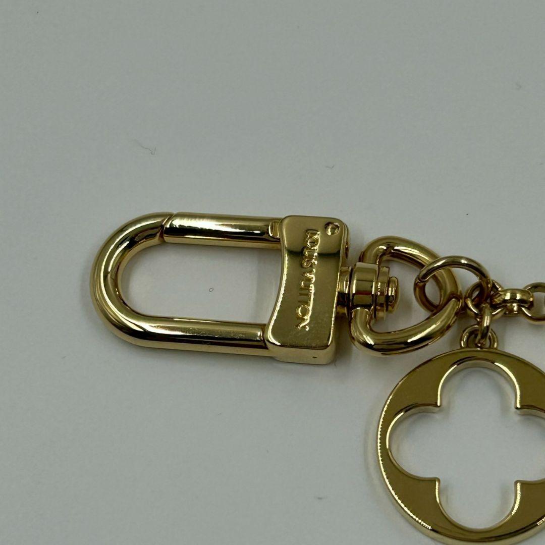 Louis Vuitton ゴールド バッグチャーム キーホルダー