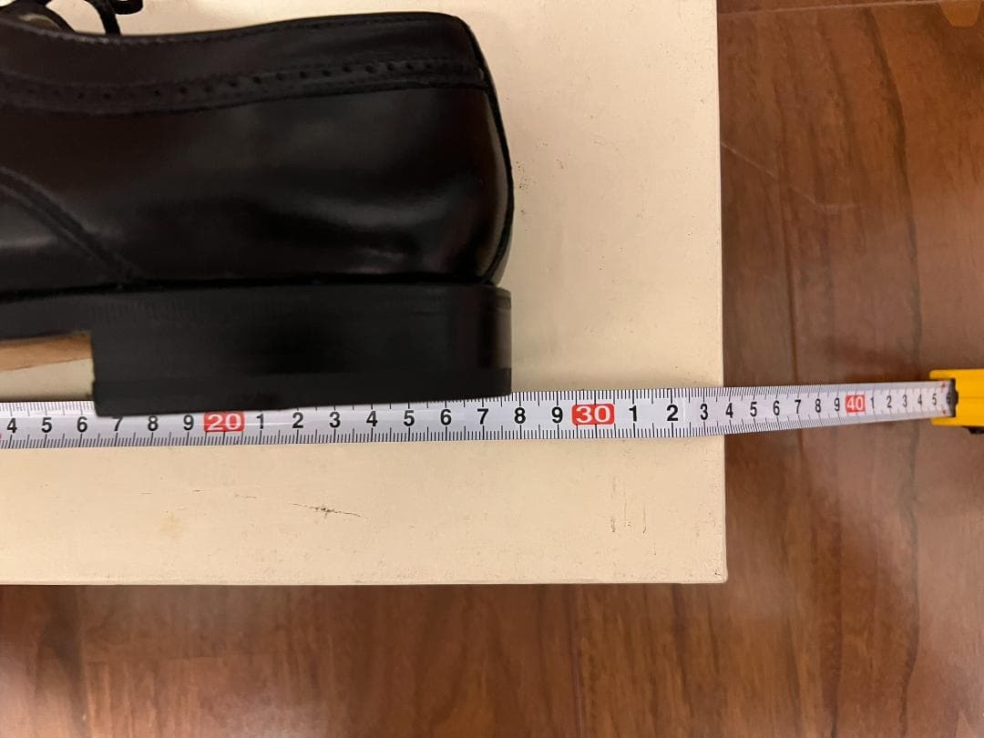 未使用バリー BALLY ストレートチップ　黒　7.5EEE