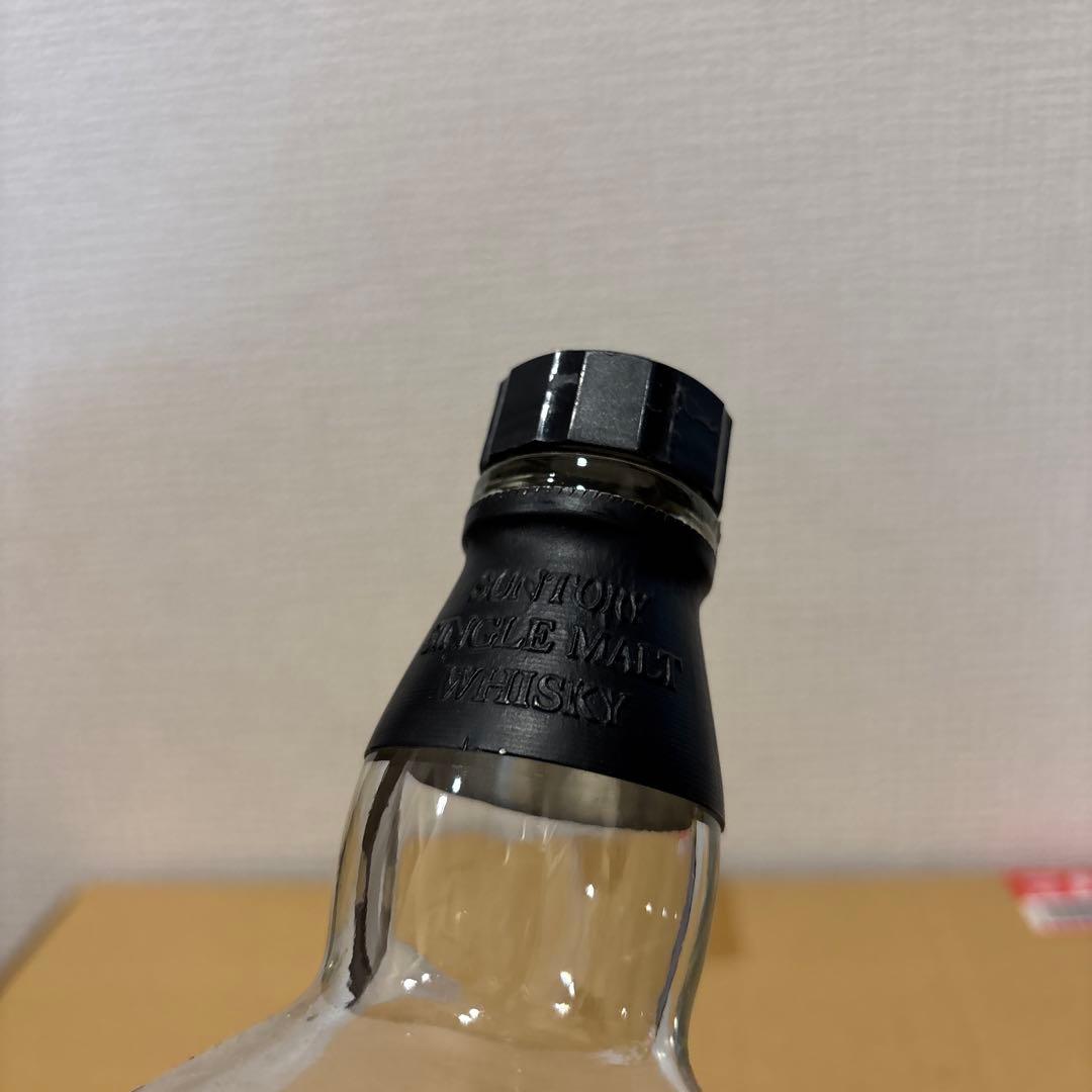 （空瓶）サントリーウイスキー 山崎 ミズナラ 2010　空瓶