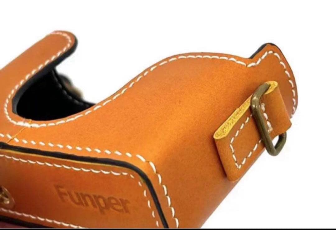 新品 本革 カメラケースとストラップ CONTAX T3用