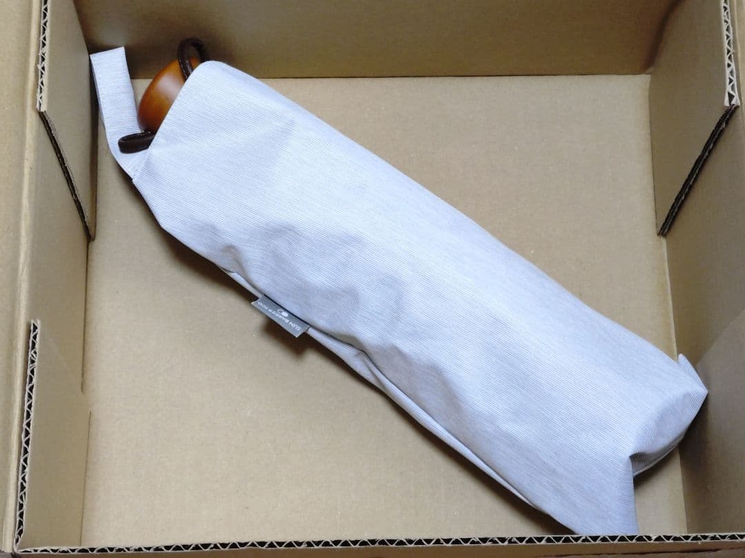 サンバリア100 3段折 日傘 折りたたみ傘 グレー