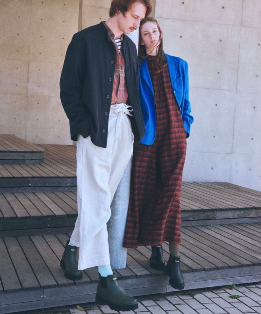 新品　AIGLE サイドゴア長靴 ブラック