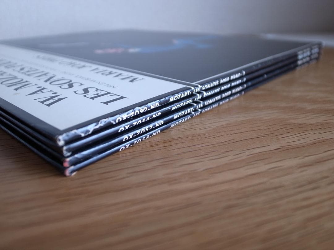 マリア・ジョアオ・ピリス モーツァルト ピアノ・ソナタ 国内盤 LP 4枚セット