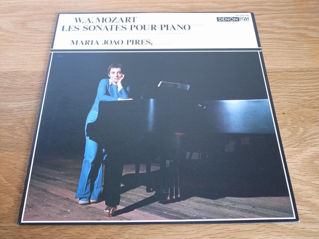 マリア・ジョアオ・ピリス モーツァルト ピアノ・ソナタ 国内盤 LP 4枚セット