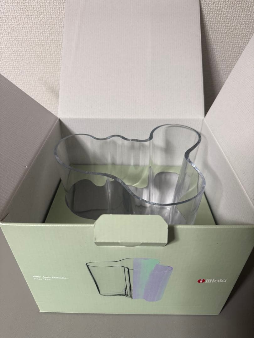  花瓶 イッタラ アアルトフラワーベース クリア 160mm