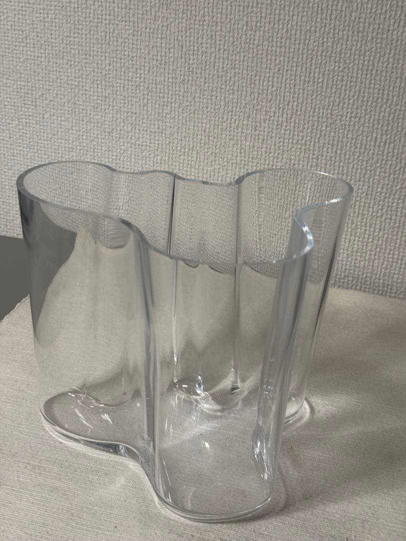  花瓶 イッタラ アアルトフラワーベース クリア 160mm