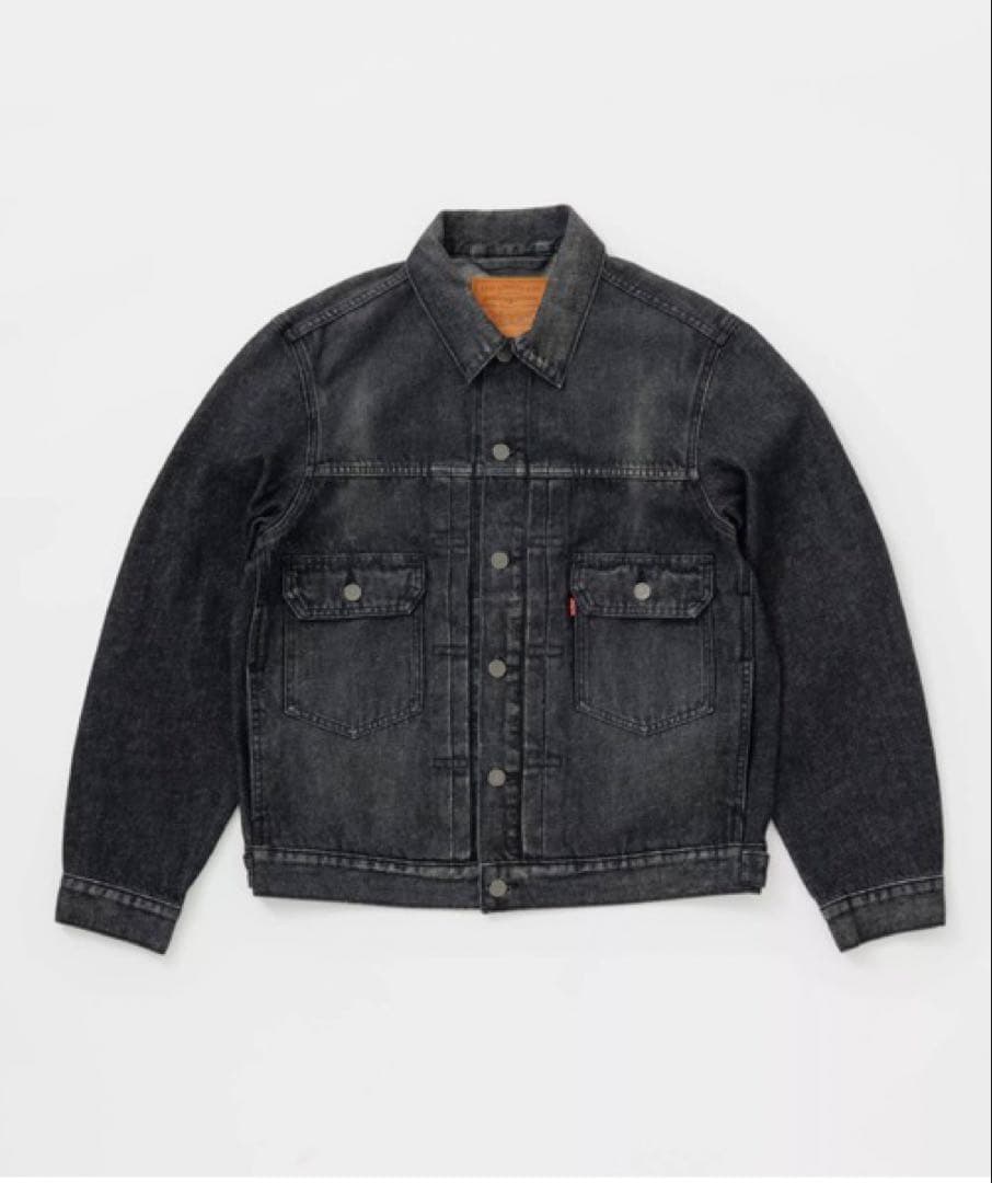 【Biotop別注】Levi's Premium ブラックデニムジャケット M
