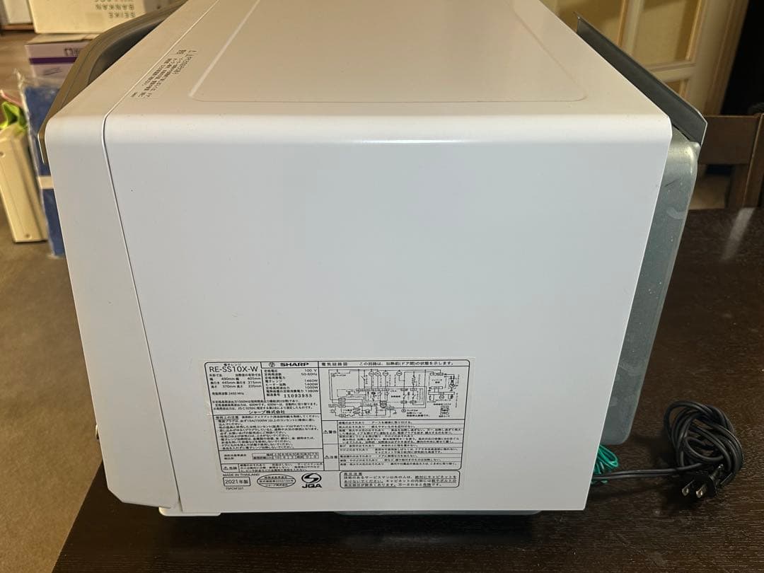 SHARP RE-SS10X-W オーブンレンジ　2021年製