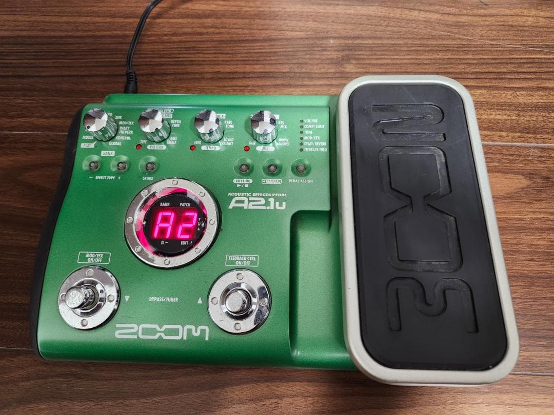 ZOOM A2.1u アコースティックギター用マルチエフェクター