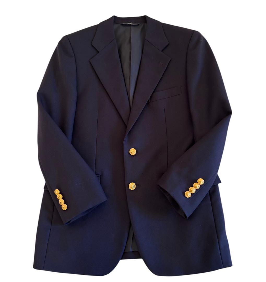 極美品✨ポロバイラルフローレン 紺ブレ 2B金ボタン