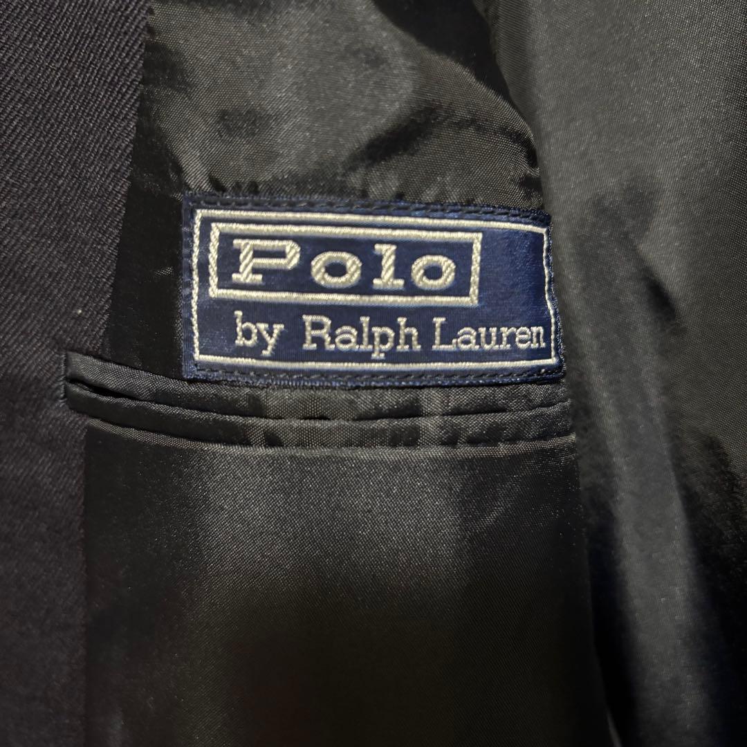 極美品✨ポロバイラルフローレン 紺ブレ 2B金ボタン