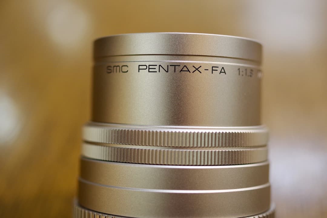 レンズ(単焦点) sms PENTAX-FA 77mm F1.8 Limited
