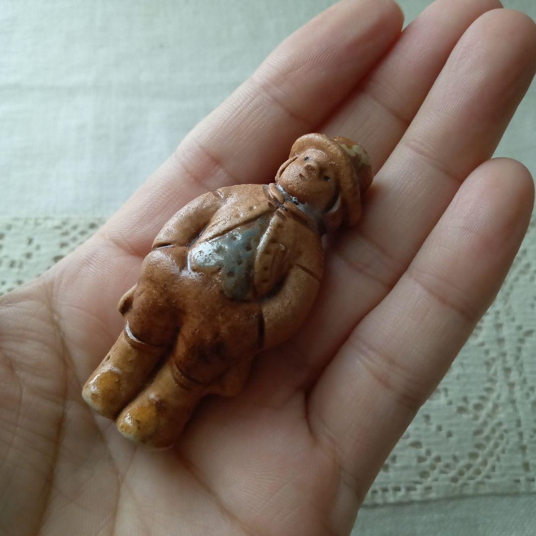 北欧ヴィンテージ　 Rutebo keramik　陶器男性フィギュア