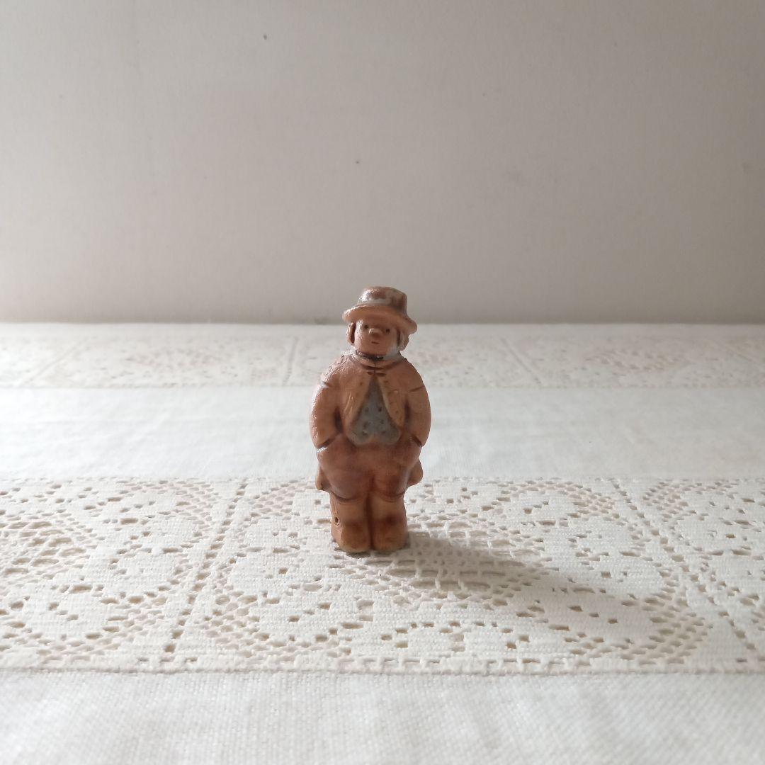 北欧ヴィンテージ　 Rutebo keramik　陶器男性フィギュア