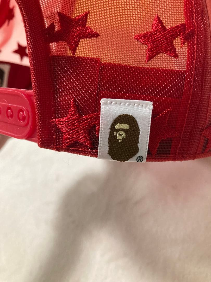 BAPE APE A BATHING BAPE ベイプ　星　キャップ　Y2K