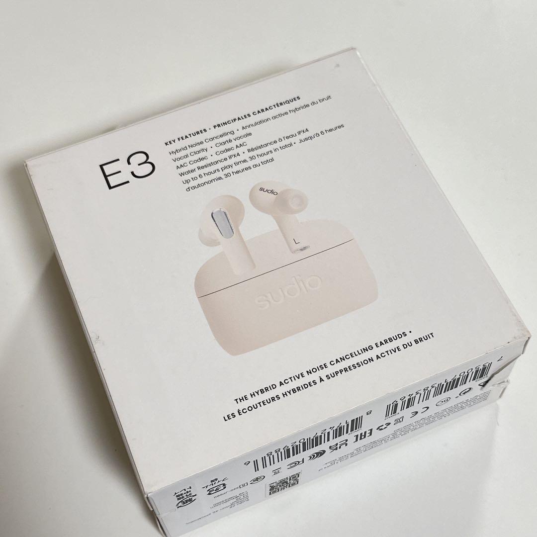 新品未使用✨sudio E3 ワイヤレスイヤフォン