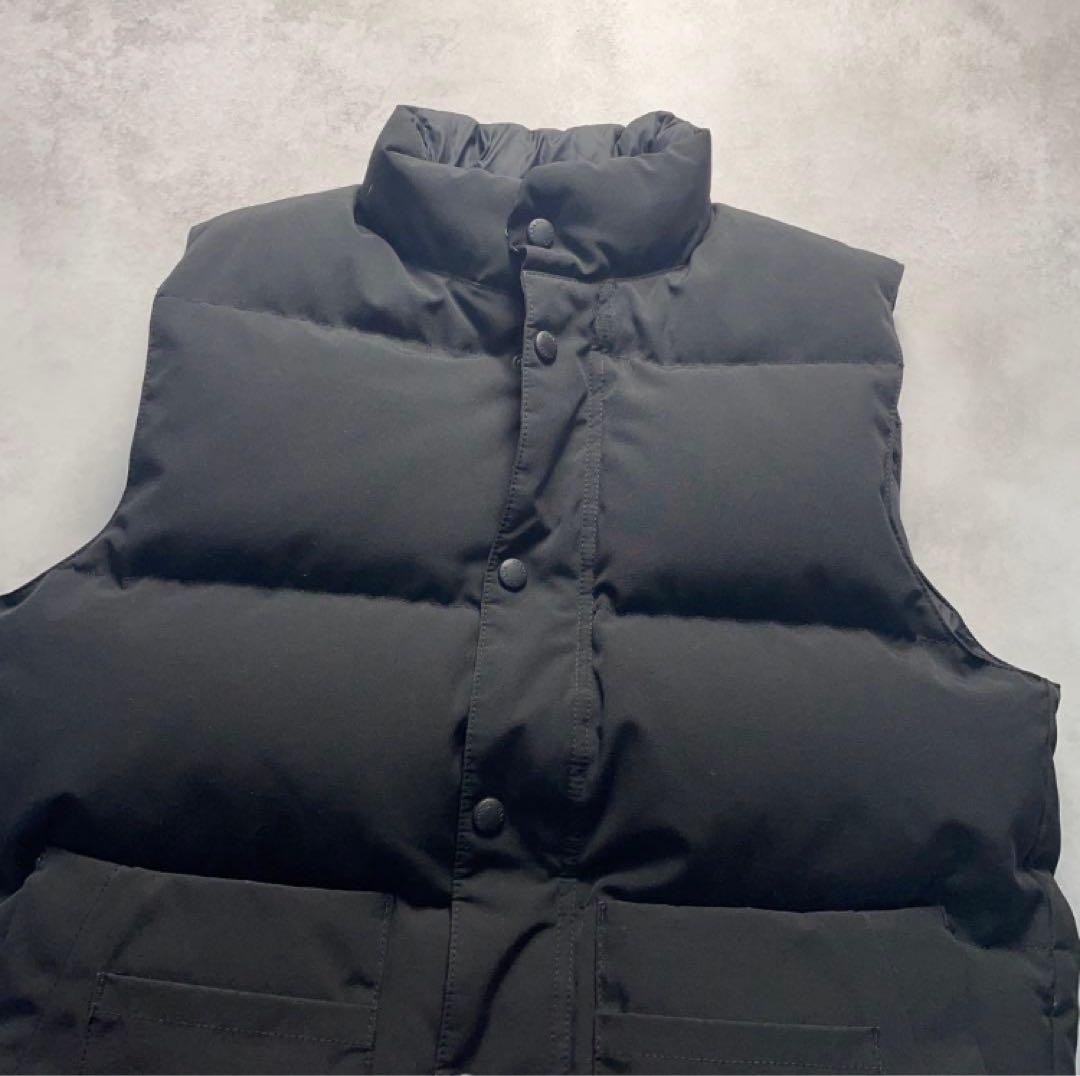  カナダグース フリースタイル ベスト黒製SP