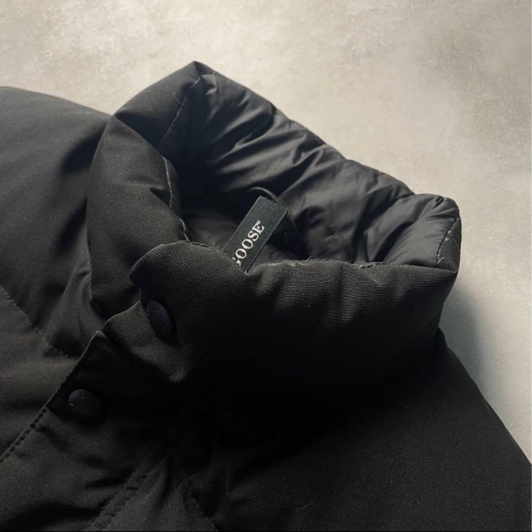  カナダグース フリースタイル ベスト黒製SP