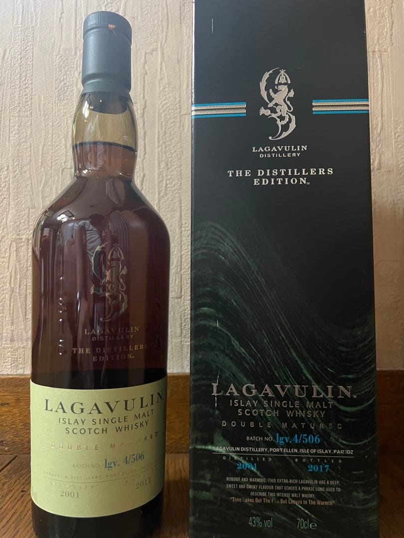 【貴重】ラガヴーリン16年 ディスティラーズエディション2001 700ml