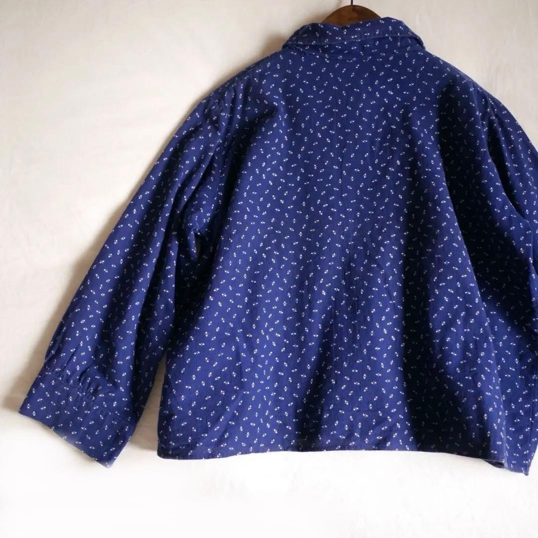 よつばさま専用 フランス アンティーク ブラウス ネルシャツ