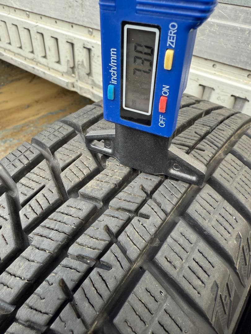 ヒロヨコハマスタッドレス155／65R13 73Qスチールホイール付き深溝