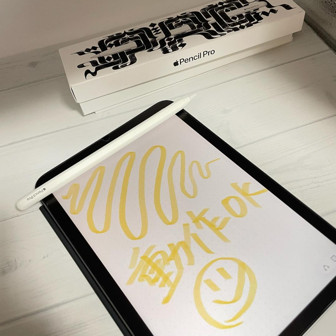 限定保証あり【純正品】Apple Pencil Pro 本体＋箱類