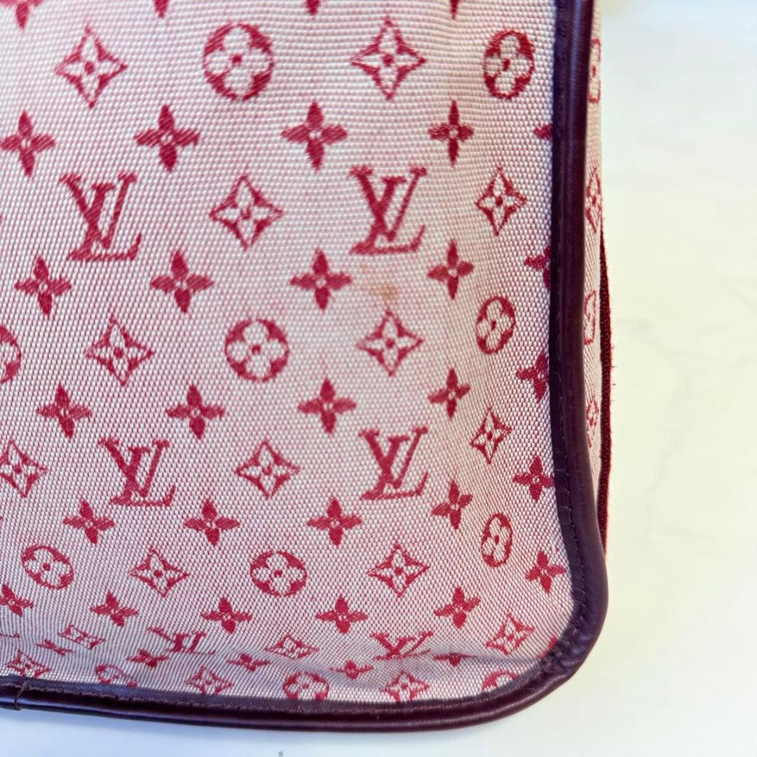 美品 ルイヴィトン モノグラムミニ ブザス マリーケイト チェリー ショルダー