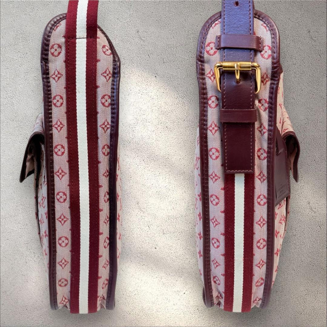 美品 ルイヴィトン モノグラムミニ ブザス マリーケイト チェリー ショルダー