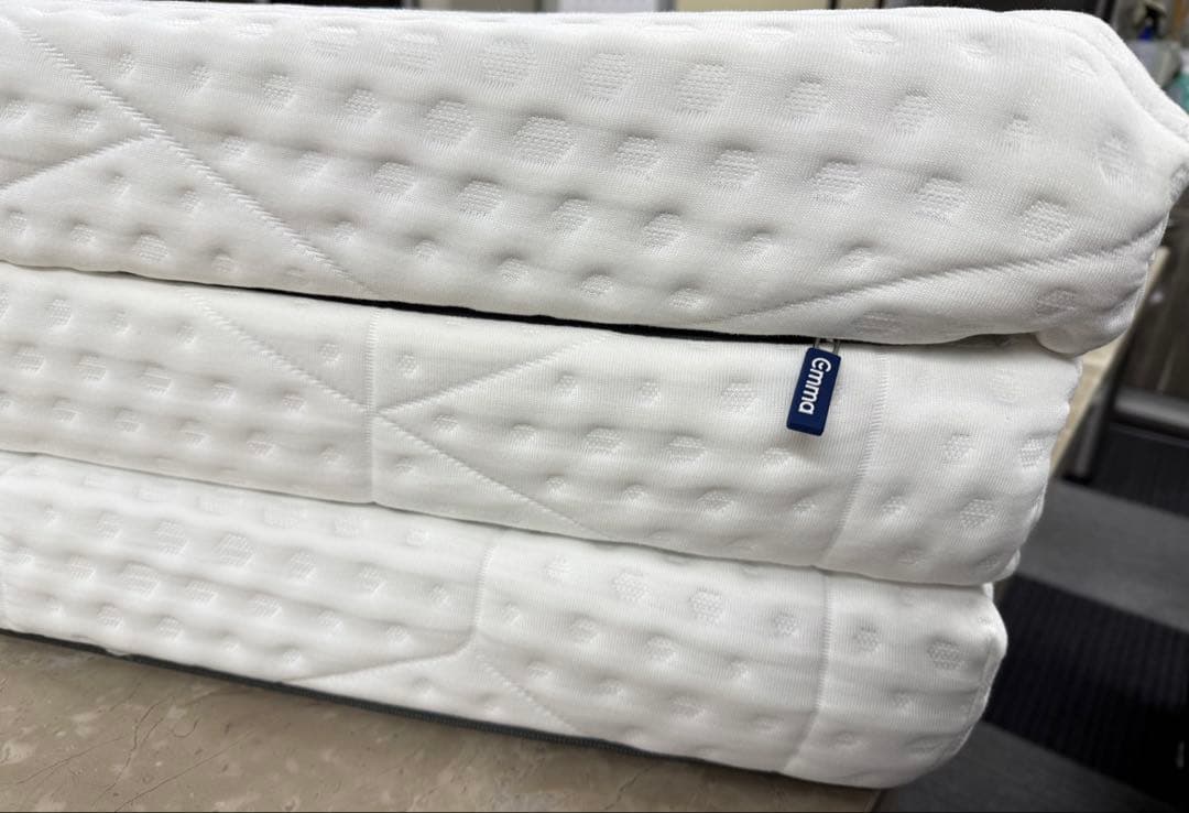 エマスリープ 敷布団 プレミアム　三つ折り シングル　✨美品✨