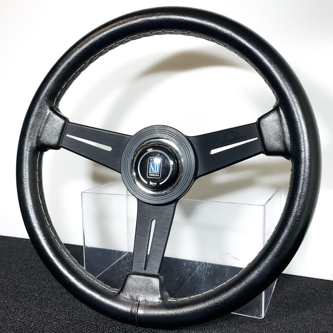 33φ ナルディ クラシック ブラックスポーク 正規品 美品 ホーンリング付