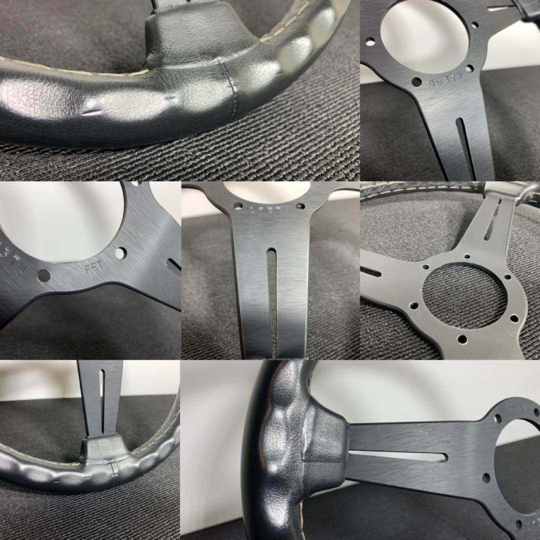 33φ ナルディ クラシック ブラックスポーク 正規品 美品 ホーンリング付