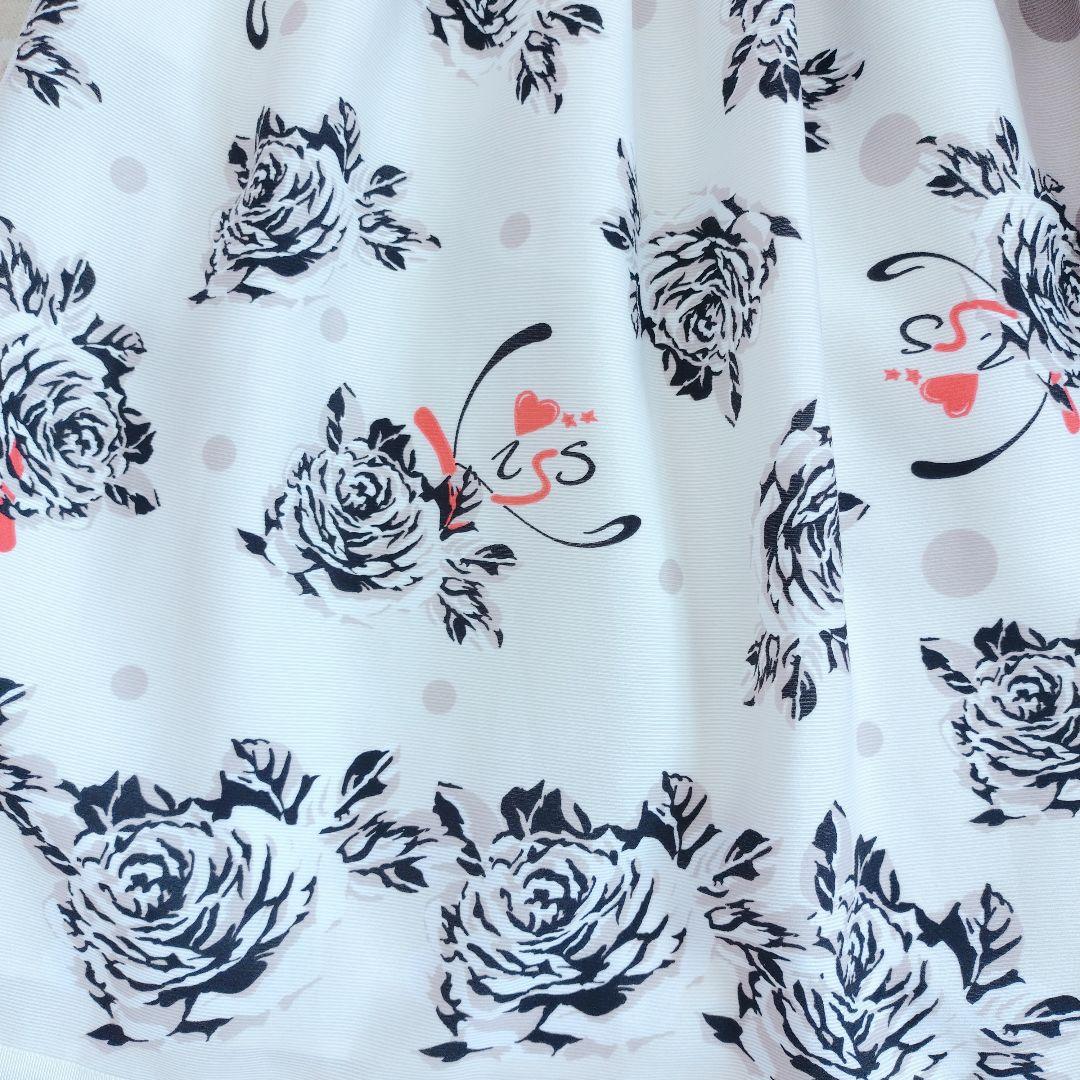 ♡エムズグレイシー♡2024年♡ローズ×エッフェル塔プリントワンピース