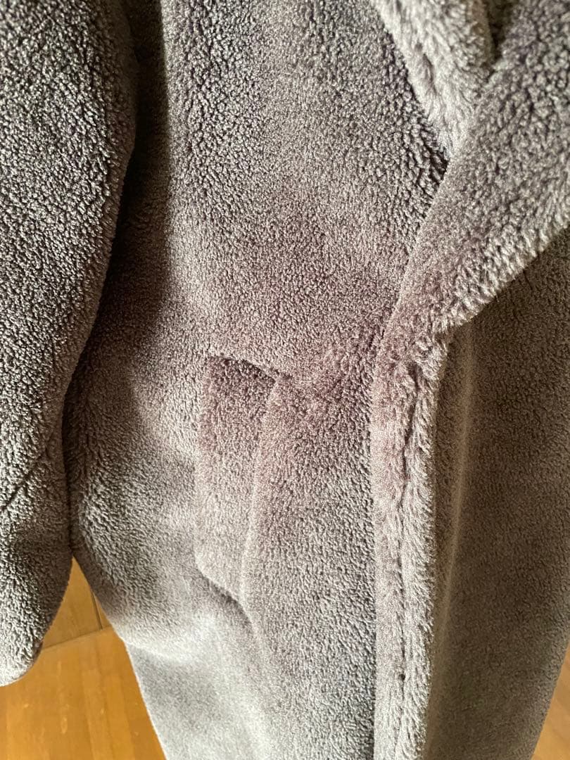 ダークグレー ロングコート AIJAN