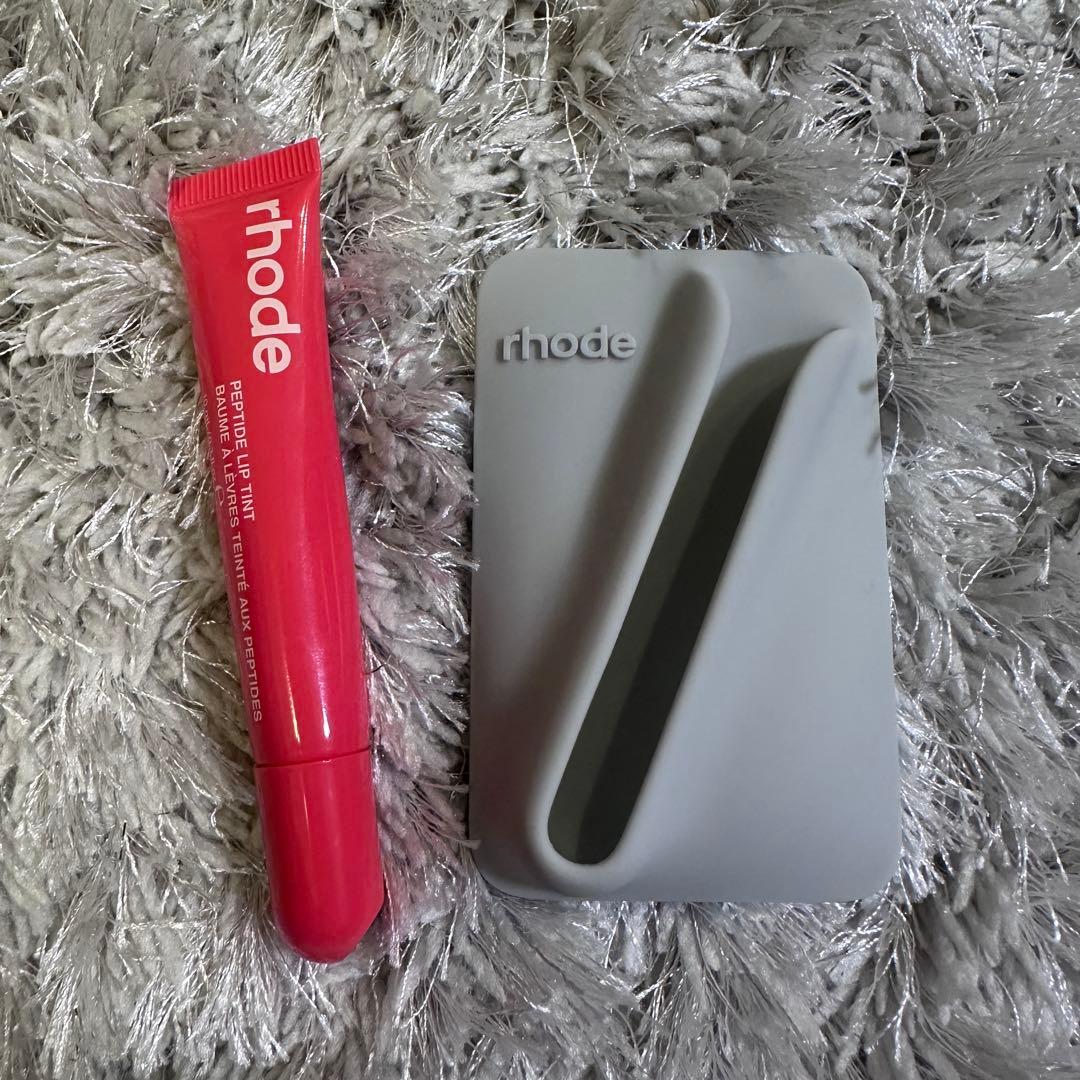 正規品 rhode MagSafe対応リップホルダー スマホケース グレー