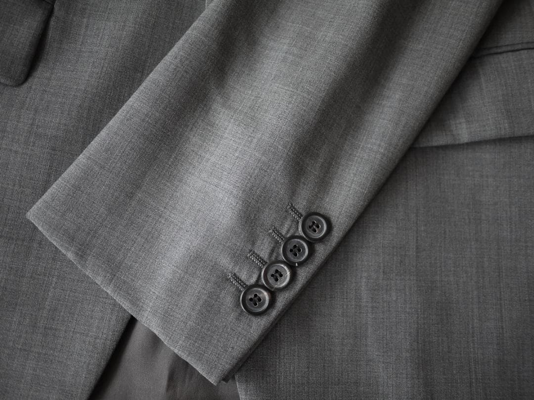 定価70万!最高級モデル プラダ PRADA ウールギャバジンセットアップスーツ